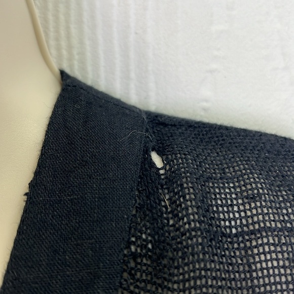 Free People - Black Button Down Long Sleeve Long Lightweight Sweater Duster XS - Picture 8 of 14